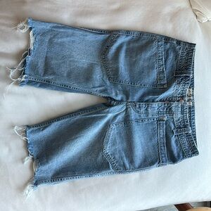 Free people Jean shorts.